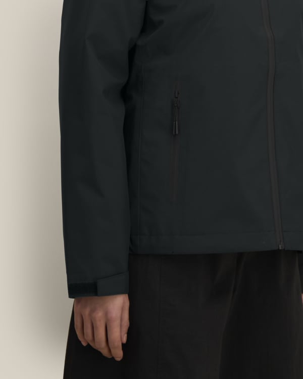 STELLA STORMER - BLACK - JACKETS WATERPROOF - WOMEN