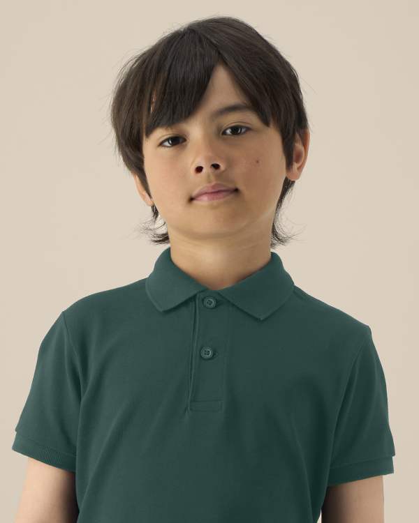 MINI SPRINTER - GLAZED GREEN - POLOS SHORT SLEEVES - KIDS