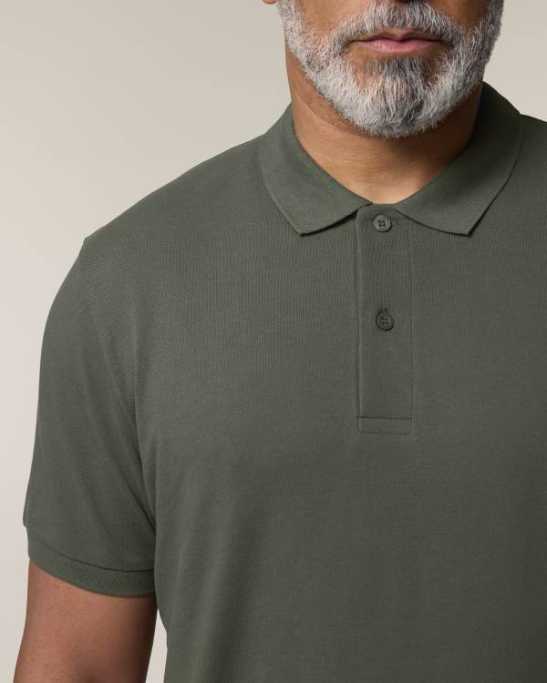 STANLEY COASTER - KHAKI - POLOS SHORT SLEEVES - HOMMES
