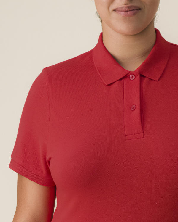 STELLA COASTER - RED - POLOS SHORT SLEEVES - WOMEN