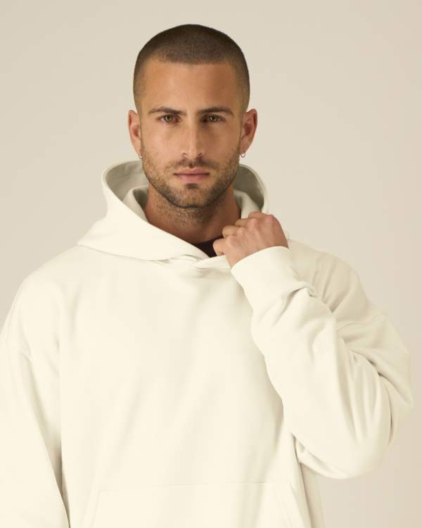 CHASER - CREAM - SWEATSHIRTS HOODIE - UNISEXO