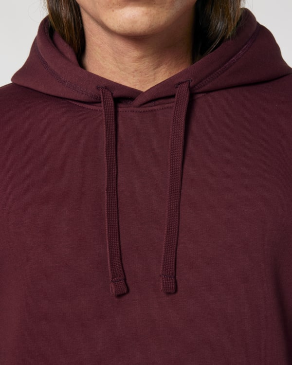 DRUMMER 2.0 - BURGUNDY - SWEATSHIRTS HOODIE - UNISEX