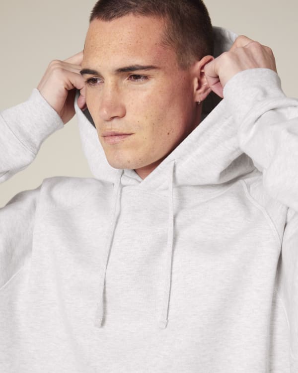 STRIKER - COOL HEATHER GREY - SWEATSHIRTS HOODIE - UNISEX