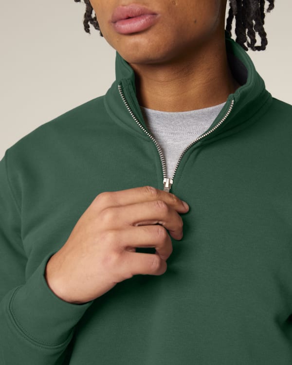 TRUCKER 2.0 - BOTTLE GREEN - SWEATSHIRTS CREWNECK - UNISEXE