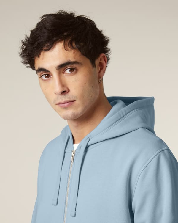 MIXER - SKY BLUE - SWEATSHIRTS JACKET - UNISEXE
