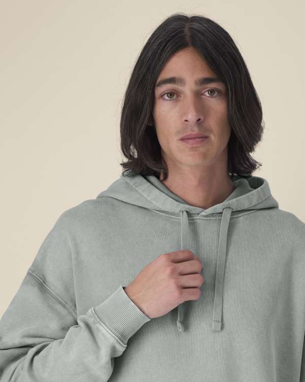 SLAMMER 2.0 VINTAGE - G. DYED MISTY GREY - SWEATSHIRTS HOODIE - UNISEX