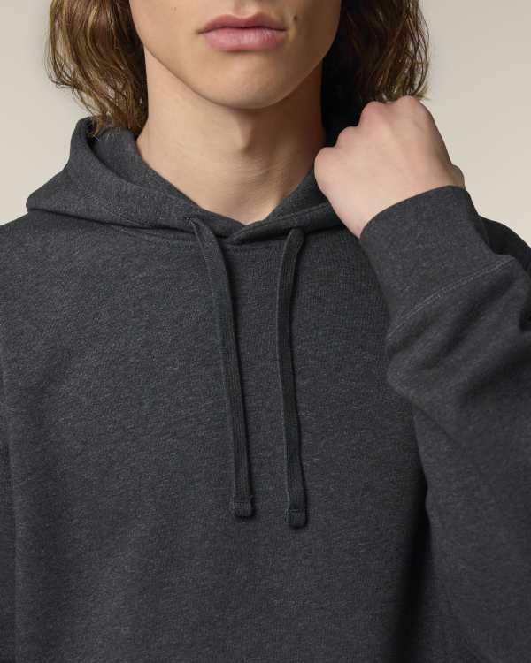 SOUNDER - DARK HEATHER GREY - SWEATSHIRTS HOODIE - UNISEKS