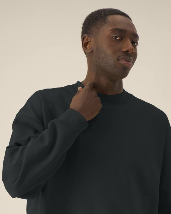 RYLER - BLACK - SWEATSHIRTS CREWNECK - UNISEX