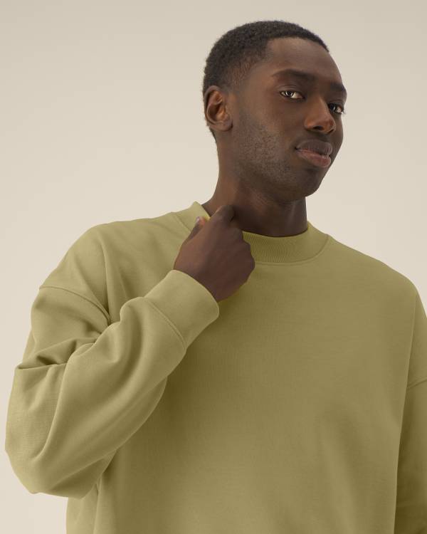 RYLER - FADED OLIVE - SWEATSHIRTS CREWNECK - UNISEX
