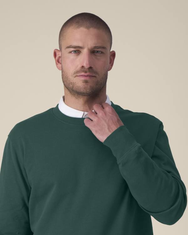THINKER - GLAZED GREEN - SWEATSHIRTS CREWNECK - UNISEXE
