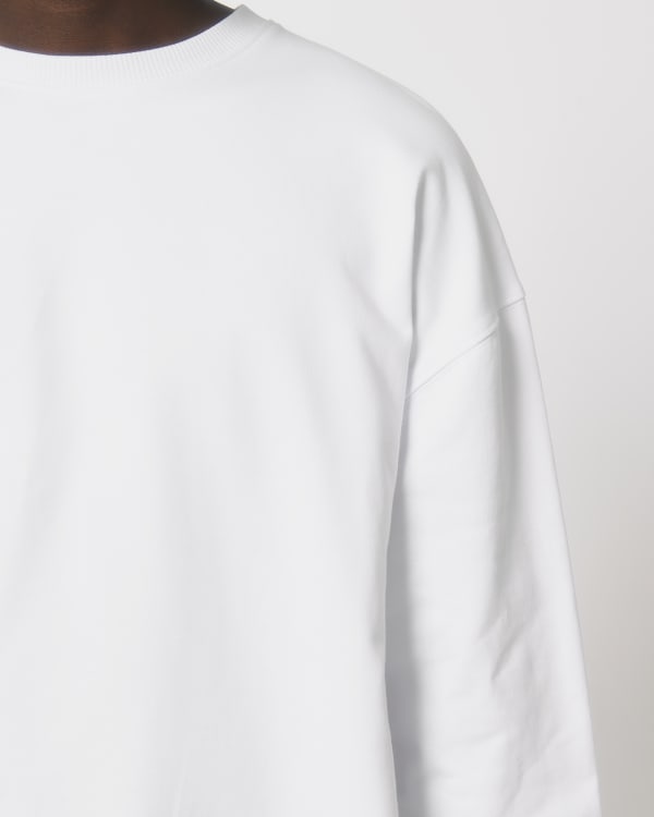 LEDGER DRY - WHITE - SWEATSHIRTS CREWNECK - UNISEX