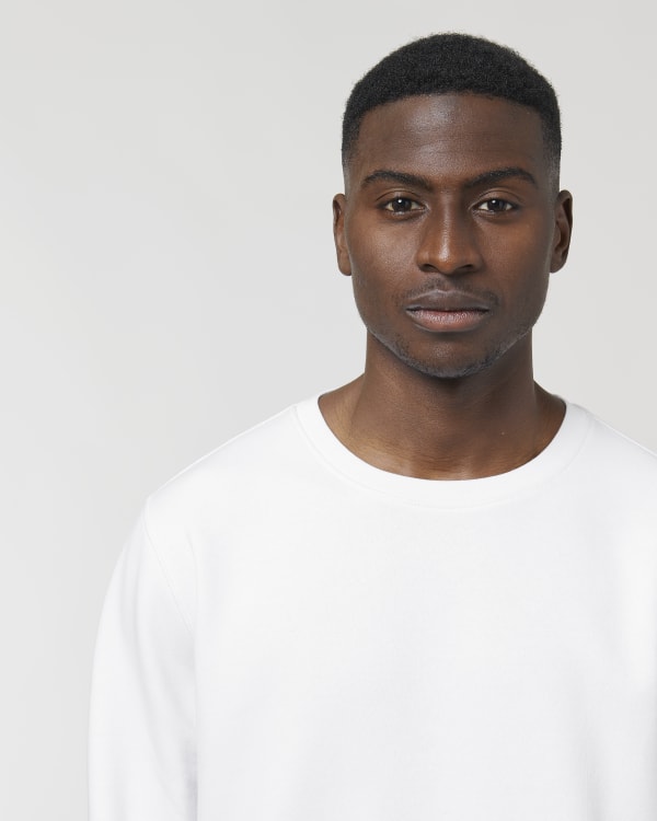 ROLLER - WHITE - SWEATSHIRTS CREWNECK - UNISEX