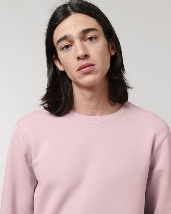 ROLLER - COTTON PINK - SWEATSHIRTS CREWNECK - UNISEX