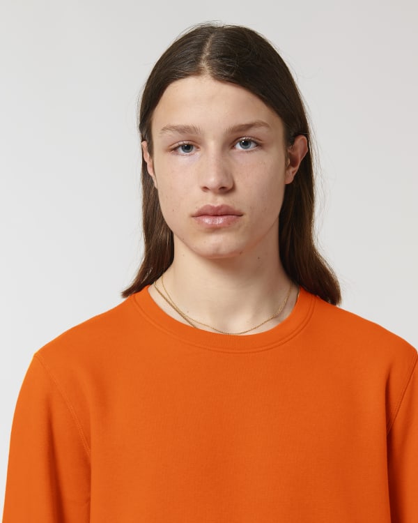 ROLLER - BRIGHT ORANGE - SWEATSHIRTS CREWNECK - UNISEX