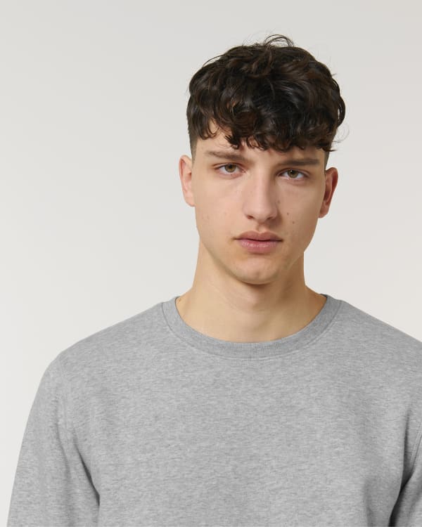 ROLLER - HEATHER GREY - SWEATSHIRTS CREWNECK - UNISEX