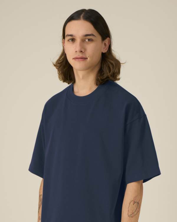 ASHER - FRENCH NAVY - TEE-SHIRTS SHORT SLEEVES - UNISEXO