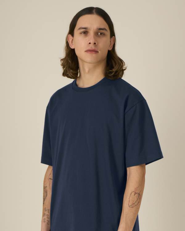 BREEZER - FRENCH NAVY - TEE-SHIRTS SHORT SLEEVES - UNISEX