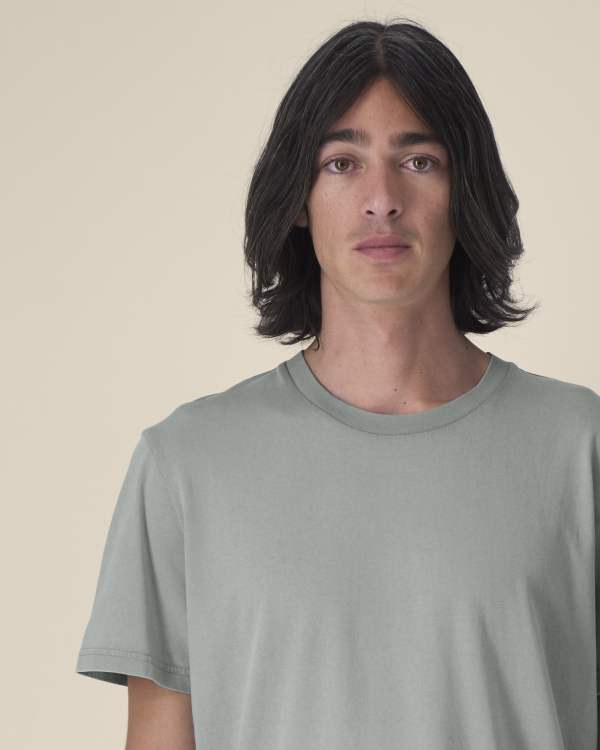 CRAFTER VINTAGE - G. DYED MISTY GREY - TEE-SHIRTS SHORT SLEEVES - UNISEKS