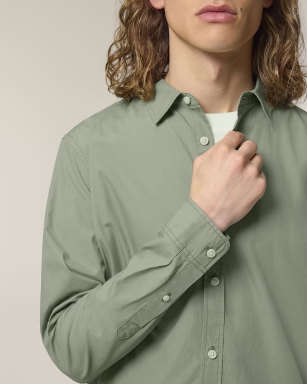 STANLEY STYLER SHIRT - SOFT KHAKI - SHIRTS NON DENIM - MEN