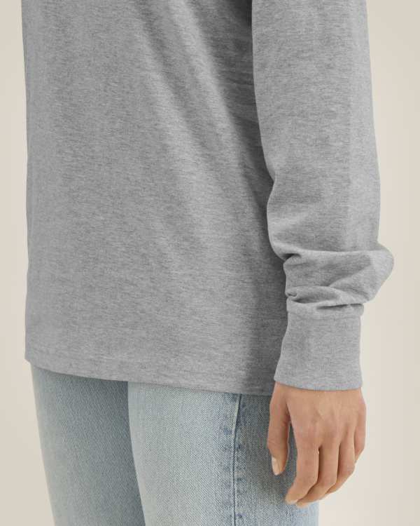 CREATOR 2.0 LONG SLEEVE - HEATHER GREY - TEE-SHIRTS LONG SLEEVES - UNISEX