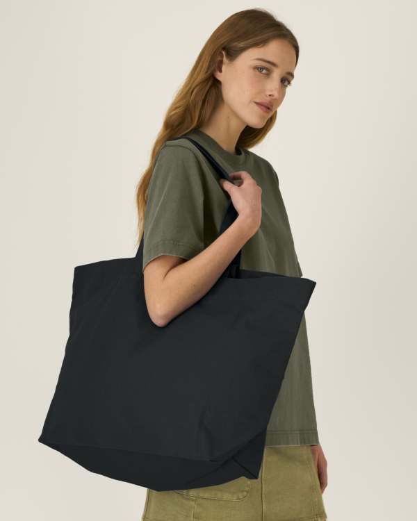 SHOPPING BAG 2.0 - BLACK - BAGS SHOPPING - UNISEXE