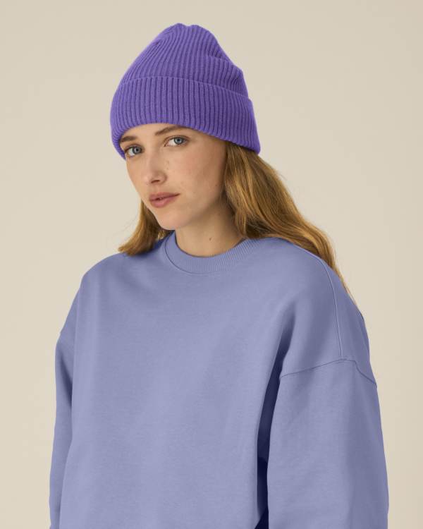 FISHERMAN BEANIE - PURPLE LOVE - HEADWEAR BEANIE - UNISEXE