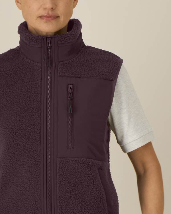 LINER - RED BROWN - JACKETS SHERPA - UNISEX