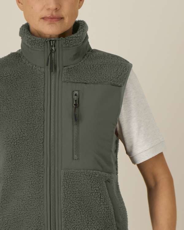 LINER - KHAKI - JACKETS SHERPA - UNISEX