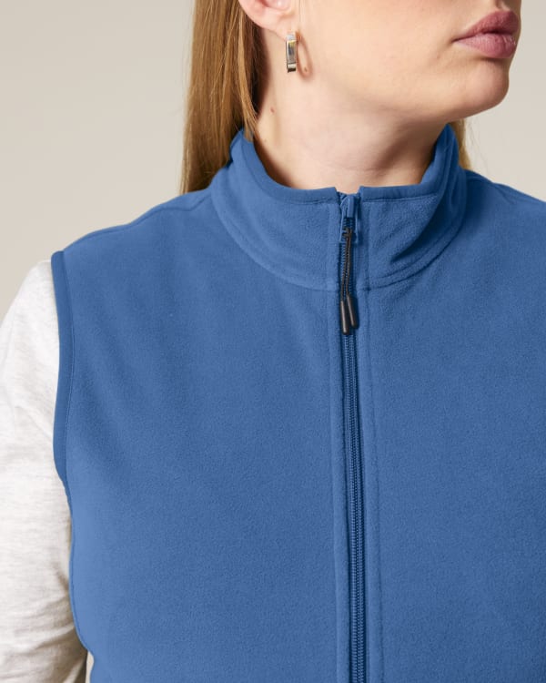STELLA QUESTER - MINDFUL BLUE - JACKETS FLEECE - FRAUEN