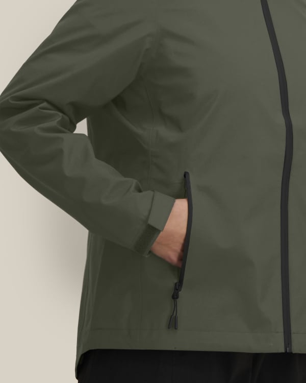 STELLA STORMER - KHAKI - JACKETS WATERPROOF - WOMEN
