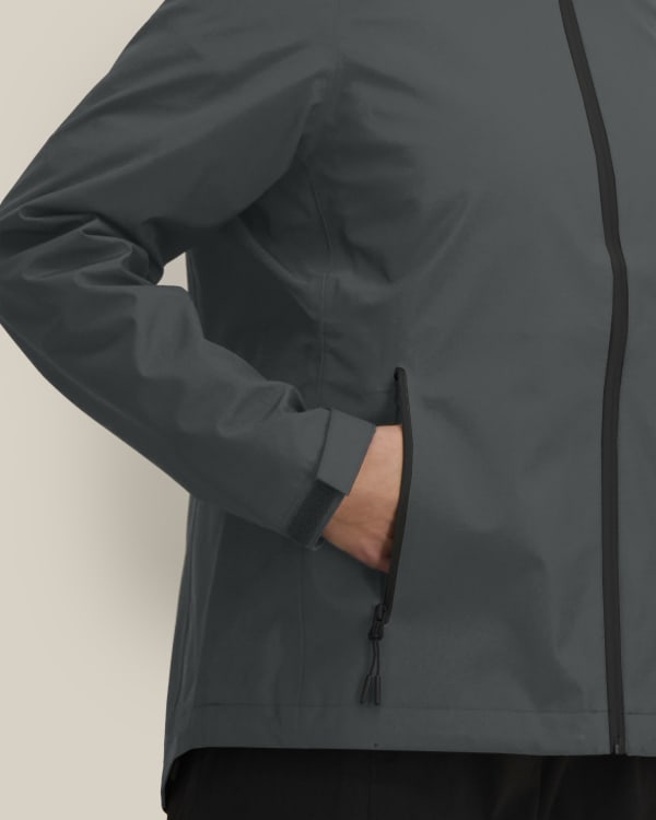STELLA STORMER - ANTHRACITE - JACKETS WATERPROOF - WOMEN