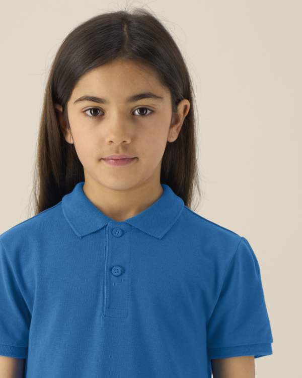 MINI SPRINTER - ROYAL BLUE - POLOS SHORT SLEEVES - NIÑOS/NIÑAS