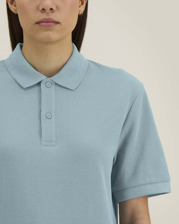 PREPSTER 2.0 - PEBBLE BLUE - POLOS SHORT SLEEVES - UNISEX