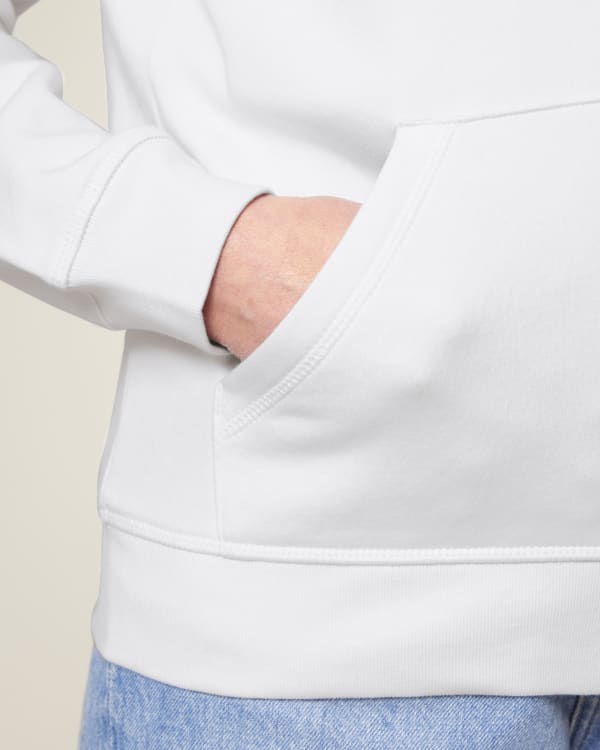 MIXER - WHITE - SWEATSHIRTS JACKET - UNISEXE