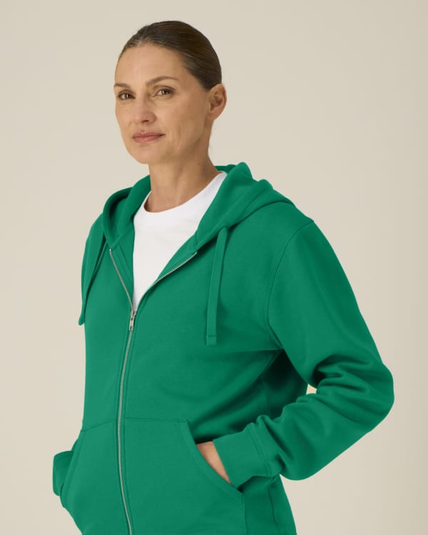 MIXER - VERDANT GREEN - SWEATSHIRTS JACKET - UNISEXE