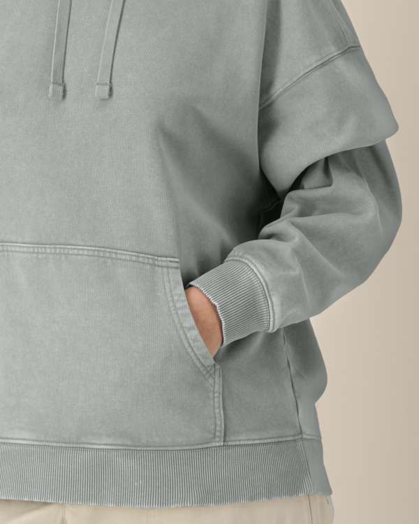 SLAMMER 2.0 VINTAGE - G. DYED MISTY GREY - SWEATSHIRTS HOODIE - UNISEX