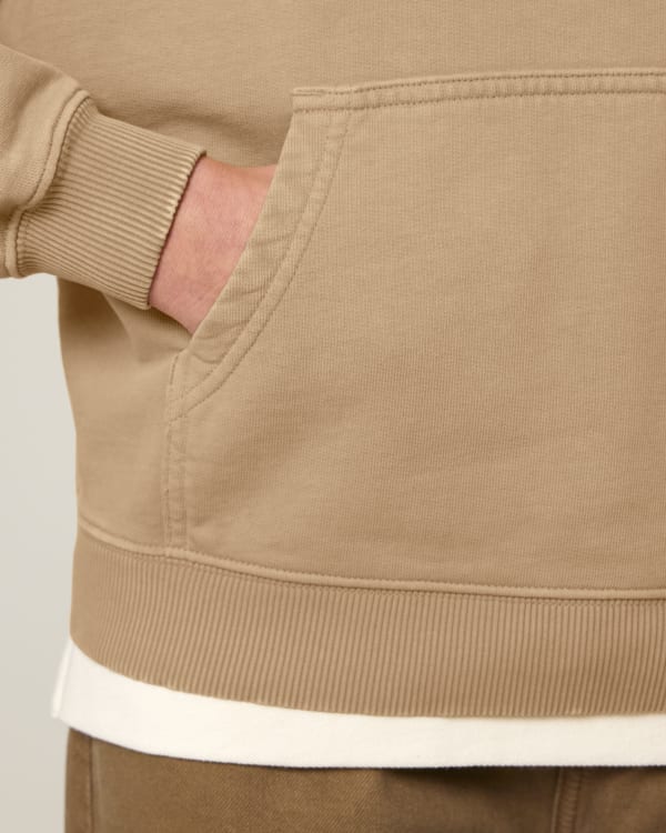 SLAMMER 2.0 VINTAGE - G. DYED LATTE - SWEATSHIRTS HOODIE - UNISEX