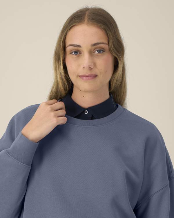STELLA ALMA - BLUE GREY - SWEATSHIRTS CREWNECK - WOMEN
