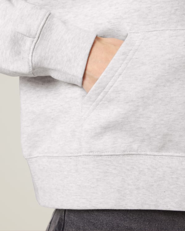 STELLA IDA - COOL HEATHER GREY - SWEATSHIRTS HOODIE - WOMEN