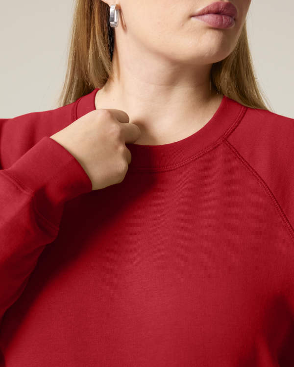 STELLA CLARA - RED - SWEATSHIRTS CREWNECK - WOMEN