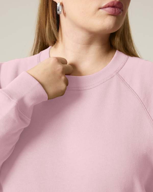 STELLA CLARA - COTTON PINK - SWEATSHIRTS CREWNECK - WOMEN