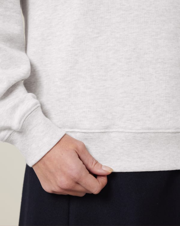 STELLA CLARA - COOL HEATHER GREY - SWEATSHIRTS CREWNECK - WOMEN