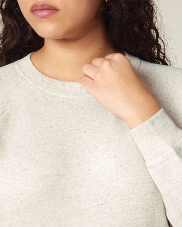 STELLA CLARA - ECO-HEATHER - SWEATSHIRTS CREWNECK - WOMEN