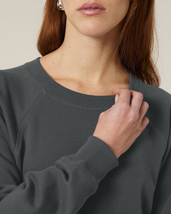 STELLA CLARA - ANTHRACITE - SWEATSHIRTS CREWNECK - WOMEN