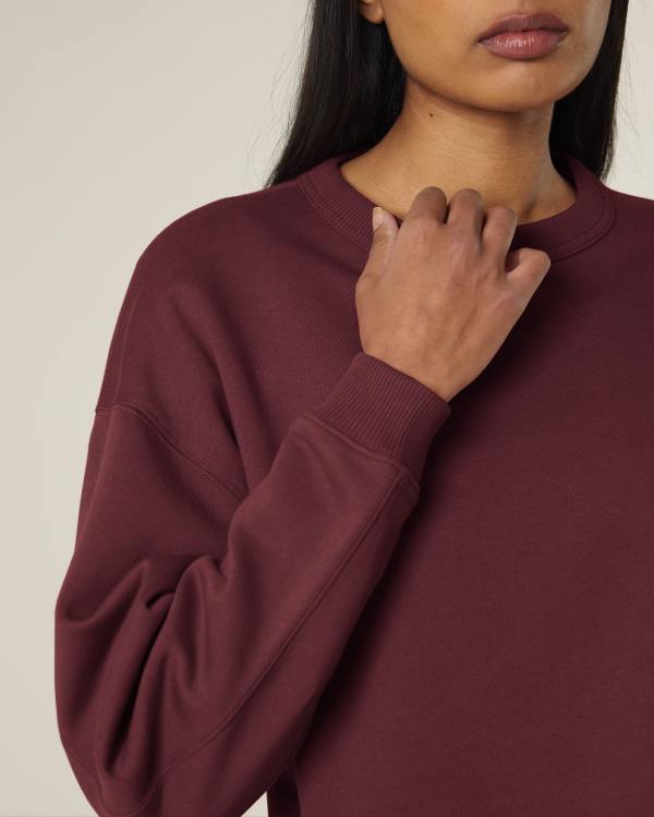 STELLA PALOMA - BURGUNDY - SWEATSHIRTS CREWNECK - DONNE