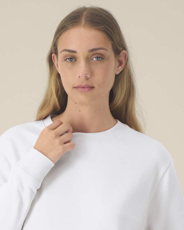 STELLA THINKER - WHITE - SWEATSHIRTS CREWNECK - WOMEN