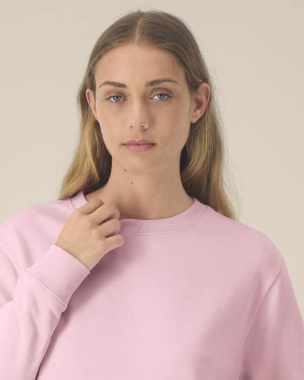 STELLA THINKER - COTTON PINK - SWEATSHIRTS CREWNECK - WOMEN