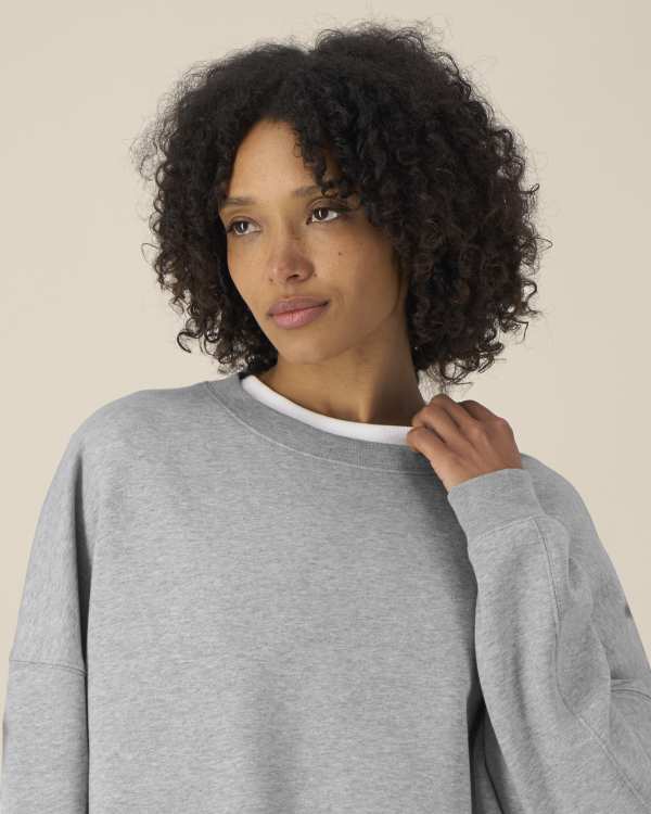 STELLA LIANNA - HEATHER GREY - SWEATSHIRTS CREWNECK - VROUWEN