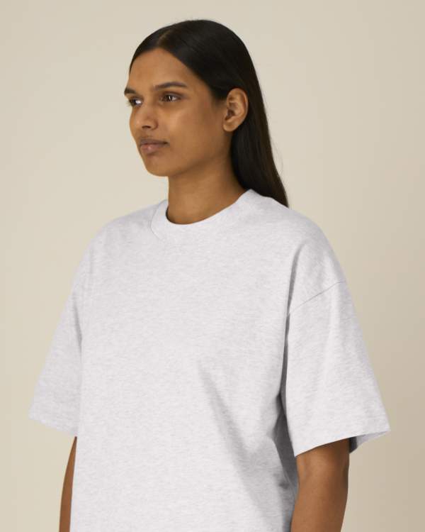 ASHER - COOL HEATHER GREY - TEE-SHIRTS SHORT SLEEVES - UNISEXO