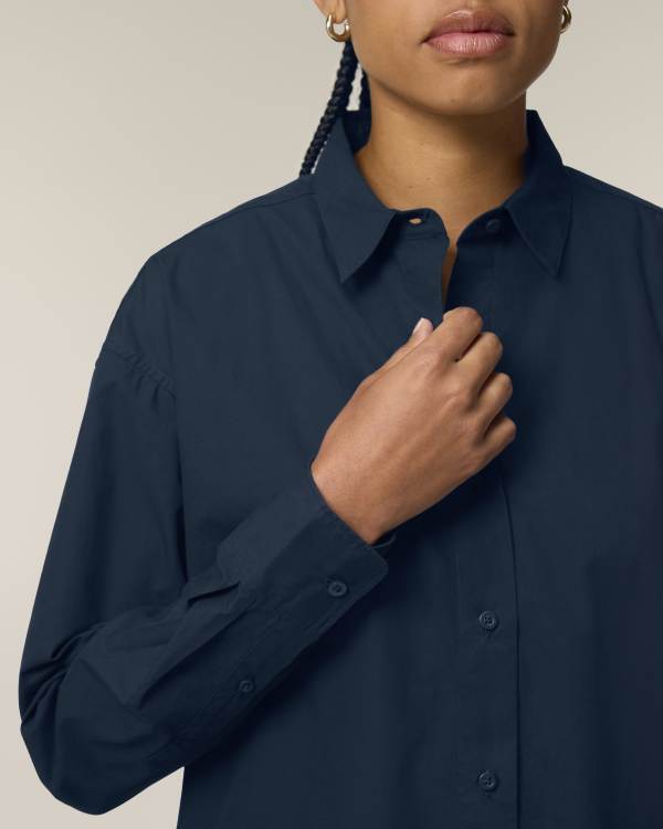 STELLA STYLER SHIRT - FRENCH NAVY - SHIRTS NON DENIM - VROUWEN